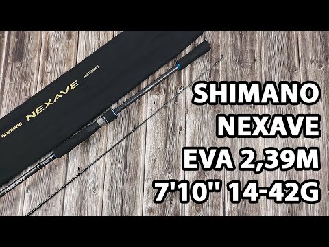 Спінінг Shimano Nexave eva 2,39m 7'10'' 14-42g 2pc