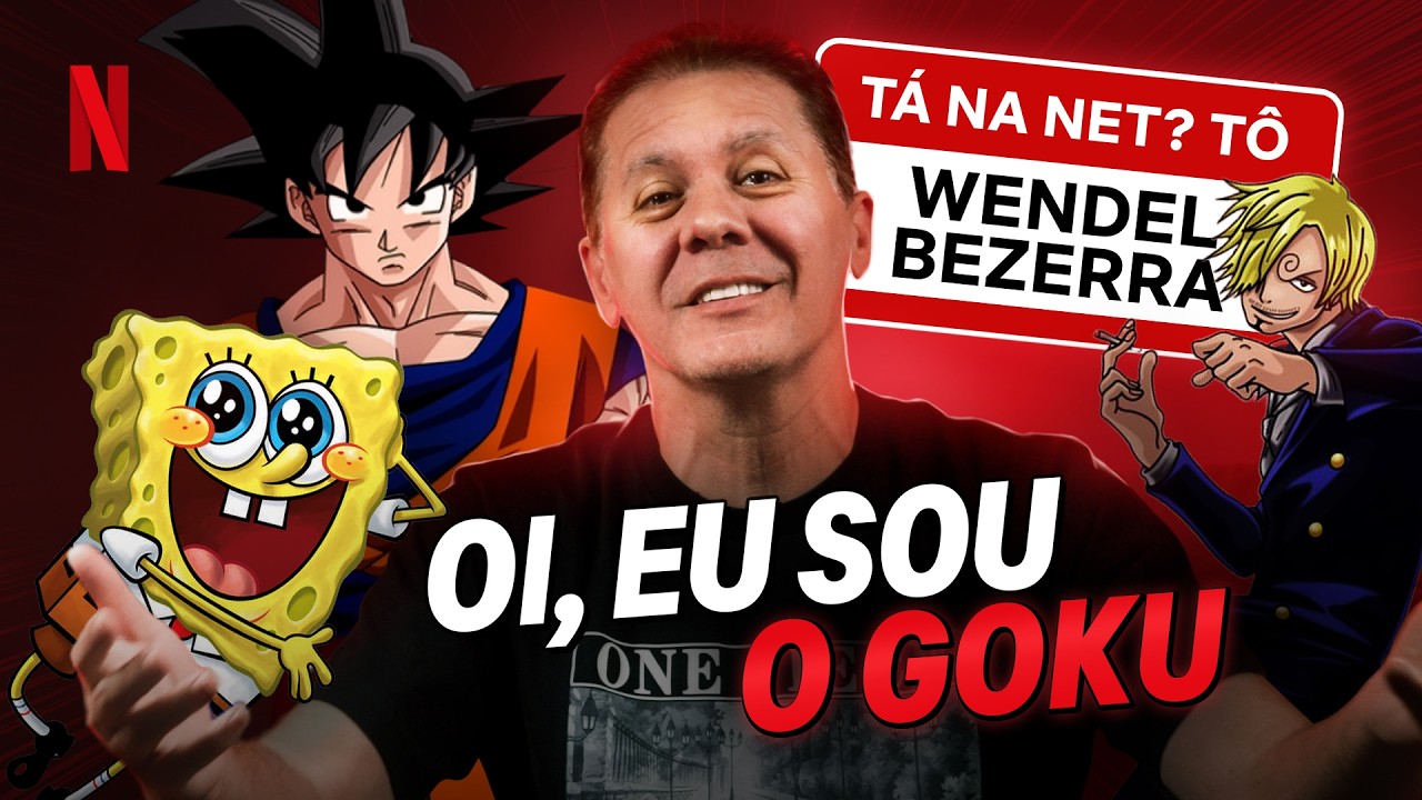 CROSSOVER? GOKU, EDWARD CULLEN E BOB ESPONJA | Wendel Bezerra no Tá na Net? Tô!