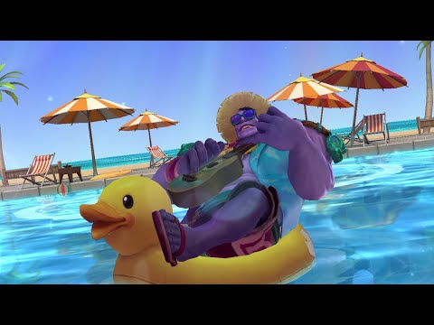 WILD RIFT: "POOL PARTY" DR.MUNDO GAMEPLAY