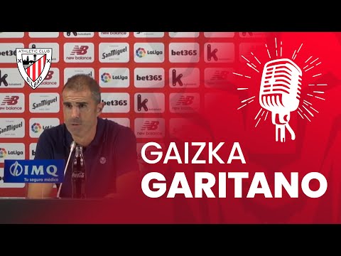 Imagen de portada del video garitano Gaizka Garitano | Athletic Club 2 – 0 Real Sociedad | post-match