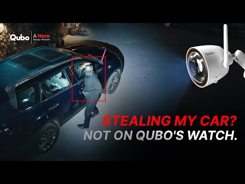 BREAKING NEWS! Car theft prevented by Qubo Smart Security Cameras