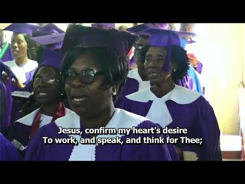 M H B 386  O THOU WHO........ GHAMECC, Wesley Cathedral Secondi.