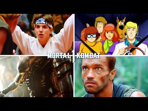 Johnny Cage All References vs Actual Scenes - MORTAL KOMBAT 1