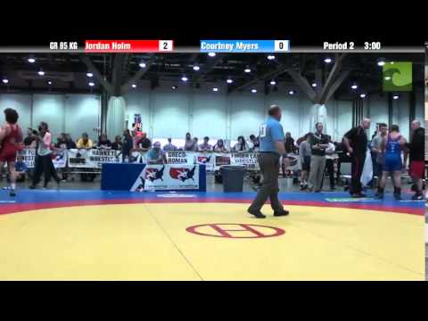 Greco GR 85 KG - Jordan Holm vs. Courtney Myers