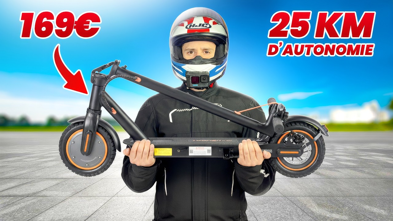 TWOFISH V1 MAX – La meilleure trottinette électrique à moins de 200€ ?