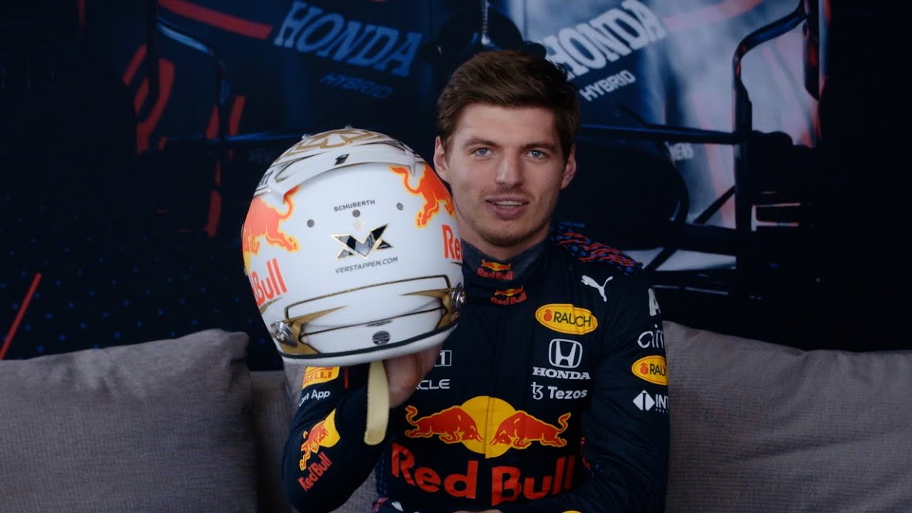 Max Verstappen reveals his 2022 helmet
