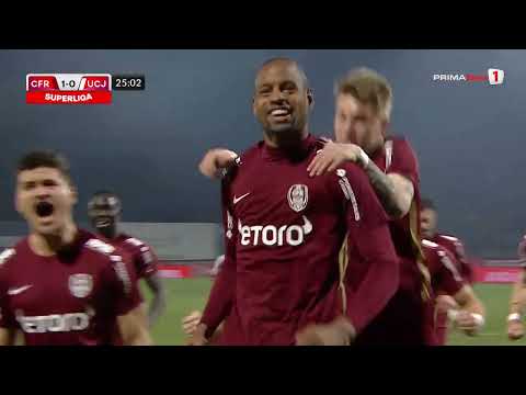 REZUMAT: CFR Cluj - "U" Cluj 4-0. Campioana a avut 3 penalty-uri