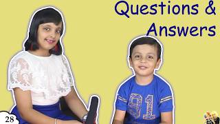 Questions and Answers | Q&A | आयु और पीहू के सवाल जवाब #Kids #Interview | Aayu and Pihu Show video