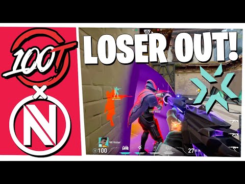 LOSER OUT! 100T vs ENVY - HIGHLIGHTS | VCT Stage 2: North America - Challengers Finals