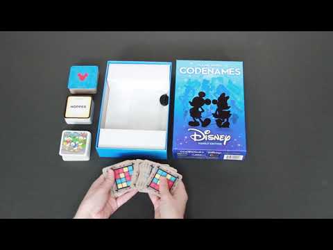 USAopoly Unboxes: CODENAMES: Disney Family Edition