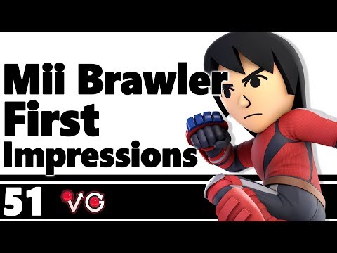 Smash Ultimate - Mii Brawler - First Impressions