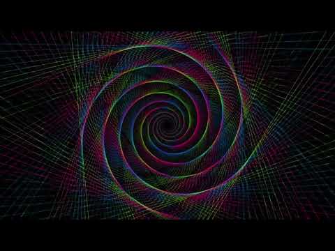 Lost Vortex   1 Hour Sacred Geometry Visuals   Psy Goa Techno