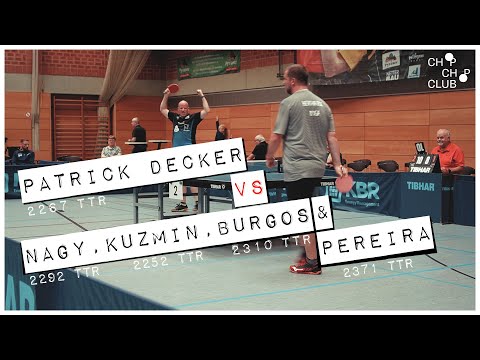 Patrick Decker vs. Krisztian Nagy, Fedor Kuzmin, Nicolas Burgos & Andy Pereira | DTTB Pokal 2022