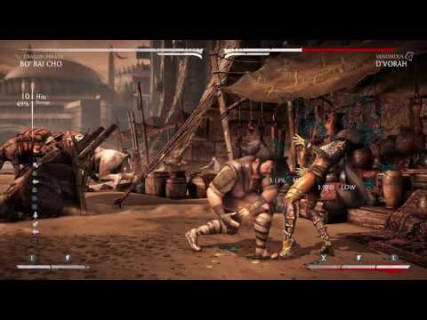 MKXL: Bo Rai Cho Insane 71% Corner Combo