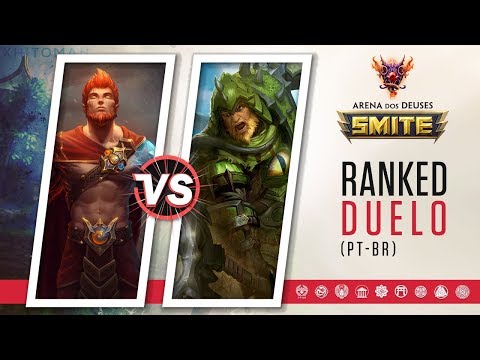 SMITE - Ullr vs Ullr - Piruleta Bug Skin - Ranked Duel (PT-BR)