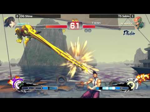USF4 @ NLBC #117 - OG Shine (Yang) vs TS Sabin (Dhalsim) [720p/60fps]