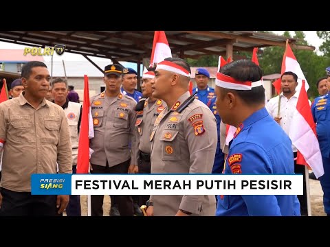 POLRES PASER GELAR FESTIVAL MERAH PUTIH PESISIR