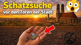 🤑Mega Funde bei der Suche mit dem Metalldetektor!😱Was finden wir vor den Toren d