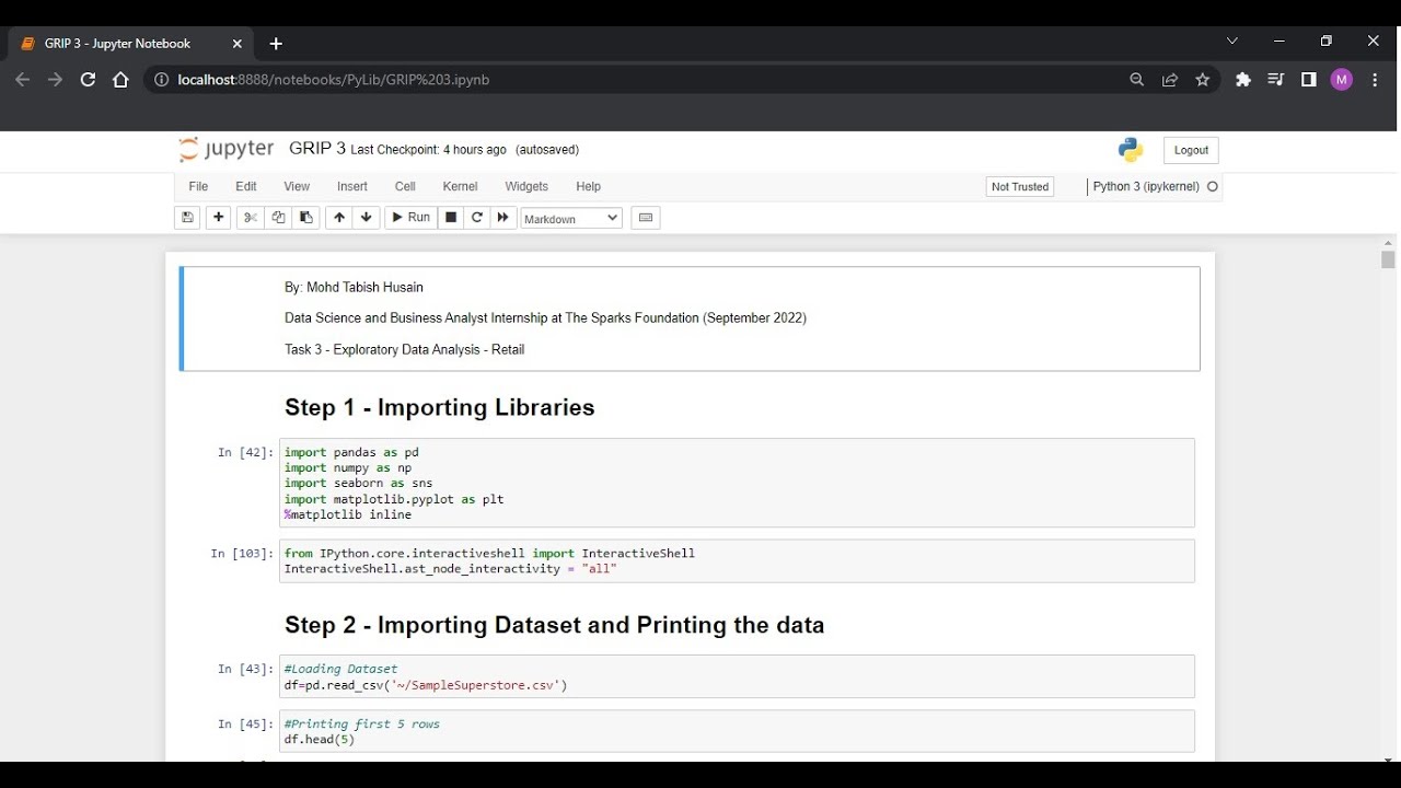 Exploratory Data Analysis on Superstore data