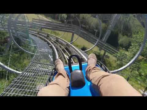 Chamonix Alpine Coaster Luge Sur Rails in Summer