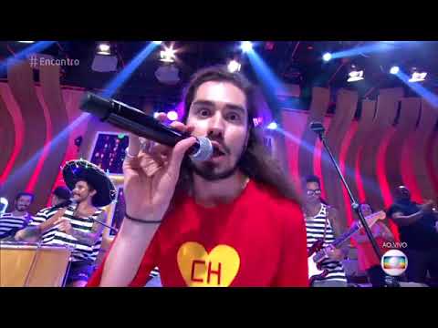 Gustavo Campos no Encontro com Fátima Bernardes 12/02/2018