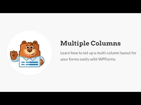 How to Create Multiple Columns in Your Form Layouts with WPForms