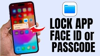 How to Lock Files on iPhone with Face ID and Passcode (2024) - Quick and Easy