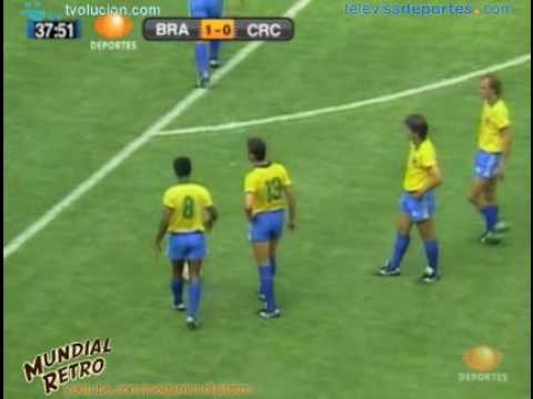 Resumen Brasil vs Costa Rica Italia 90 - Mundial R...