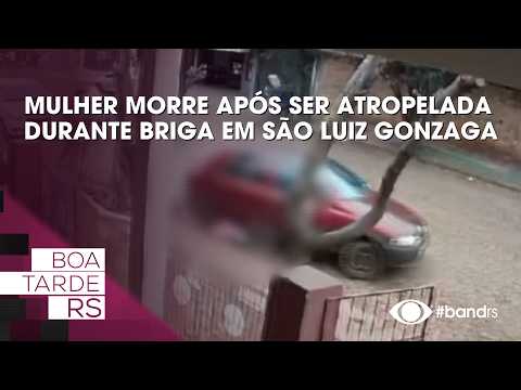 Mulher morre após ser atropelada durante briga em São Luiz Gonzaga
