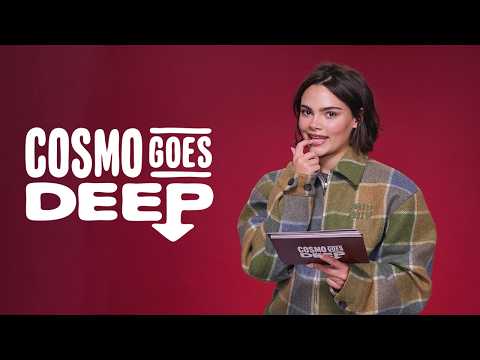 Ariana Greenblatt Spills On Her Ideal First Date & First Celeb Crush | Cosmo Goes Deep