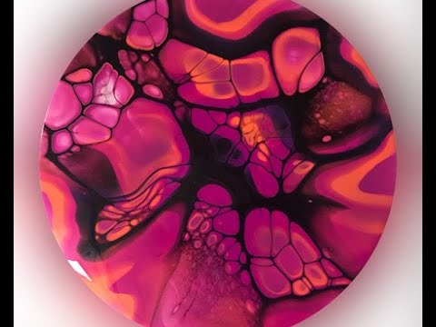 (327) Acrylic Fluid Painting - Bloom - Testing a new CA