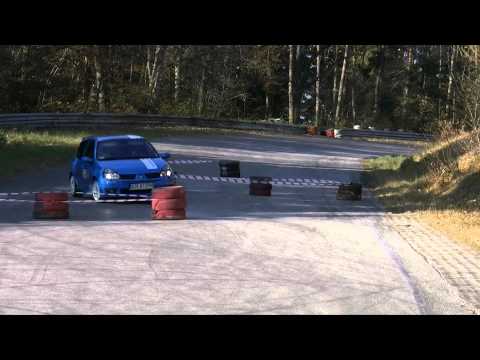 Tomasz Modelski Renault Clio SuperOES Puchar Jesieni Tor Kielce 11.11.2011