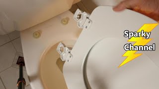 Bemis Easy Clean and Change Toilet Seat Installation