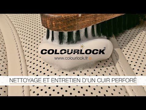 Brosse de nettoyage COLOURLOCK pour cuir   - Les spécialistes  du cuir
