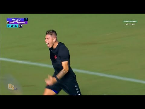 Gol de Palacios - Vasco 3 x 0 Operário - Brasileirão Série B 2022