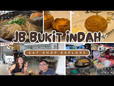 Paradigm Mall & Bukit Indah Night Market Adventure - JB Travel Vlog