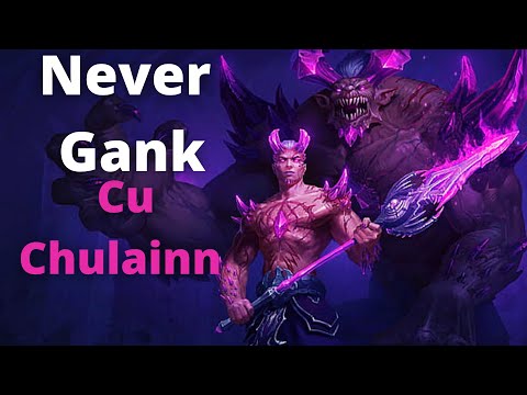 Never Gank Cu Chulainn - SMITE Conquest / Ranked Joust Clip