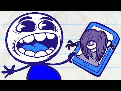 Pencilmate & Pencilmiss 😱 THREE HORROR STORIES 😱 BIG fear COMPILATION 👻 Cartoons 2020