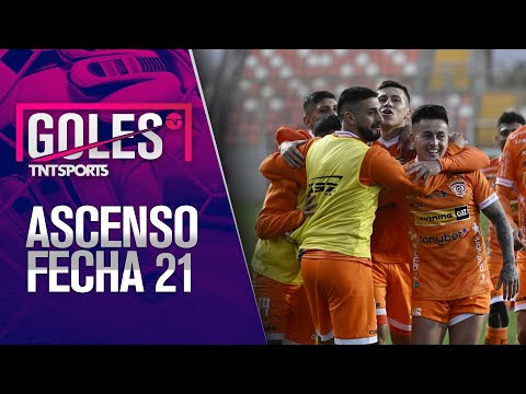 Todos los GOLES | Campeonato Ascenso Betsson 2023 - FECHA 21 ⚽