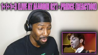 STELLAR PERFORMANCE!! | 1+1+1=3 (Live At Aladdin Las Vegas 02&#39;) - Prince (Reaction)