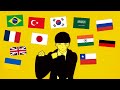 MASHLE Bling Bang Bang Born Dance In DIFFERENT LANGUAGES Part 1 BBBBダンス