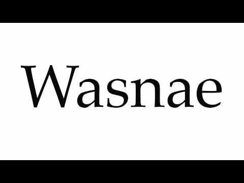 How to Pronounce Wasnae