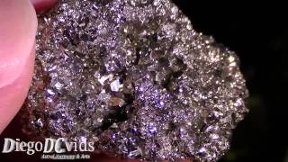 Pyrite fools gold (FeS2) Sulfide mineral - pirita 