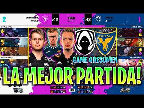 LA MEJOR PARTIDA DE LA FINAL! | UCAM vs HRTS Game 4 FINALES IBERIAN CUP 2022 LVP ESPAÑOL