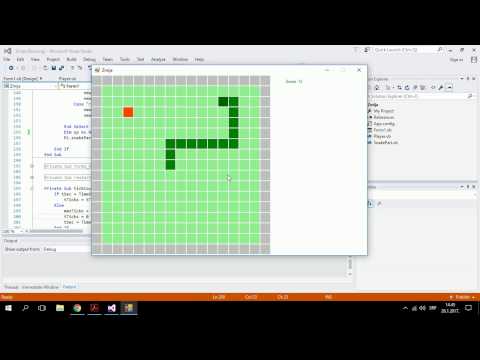 Snake Game Visual Basic 2015 Project Source Code