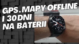 KKTICK TANK T5 – rugged smartwatch GPS, offline mapy, 100+ trybów, 30‑dni bateria