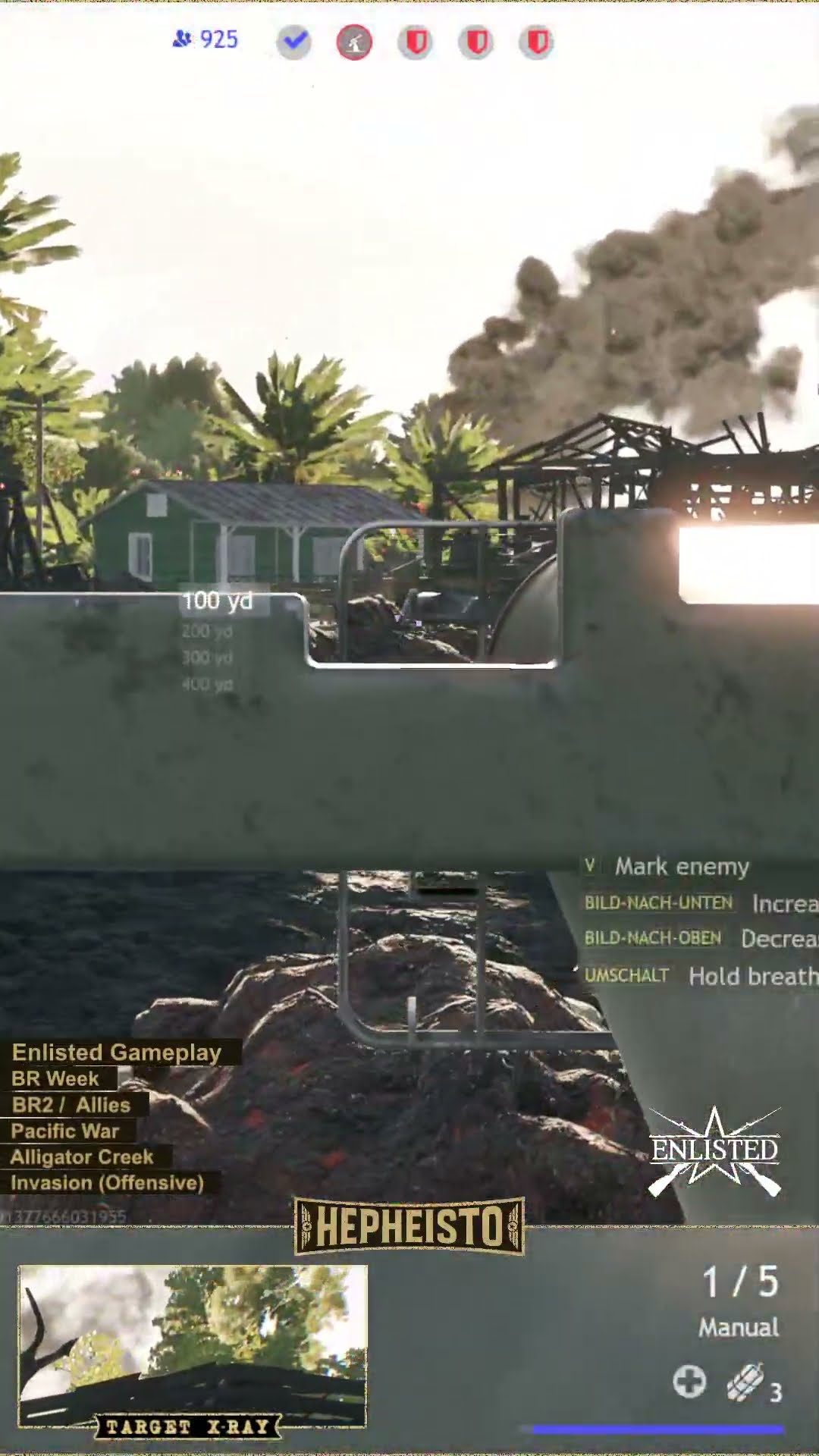 Anti Tank Gunner eliminates Ta-Se Tank with M1 Bazooka