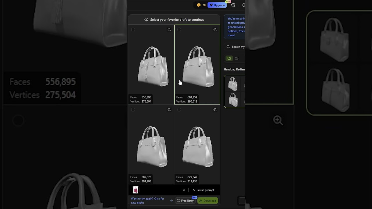 Instantly Transform Pictures into 3D Models #ai #3dai #ai3d