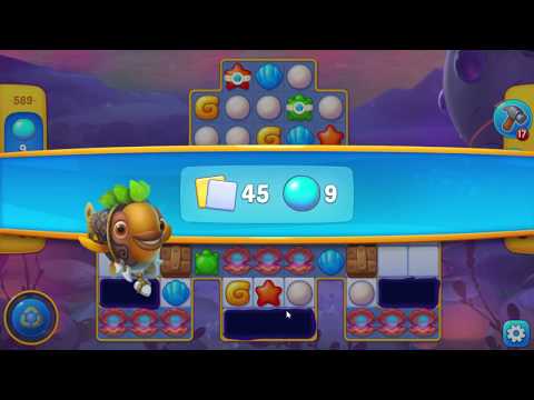 Fishdom 589 Level - NO BooSTERS