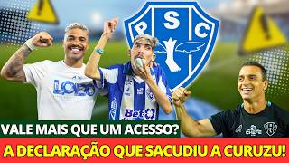 ⚠️ ELE DISSE ISSO? O QUE O MARCINHO REVELOU APÓS A VIRADA CHOCOU O PARÁ! 🔵⚪ PAYSANDU SC